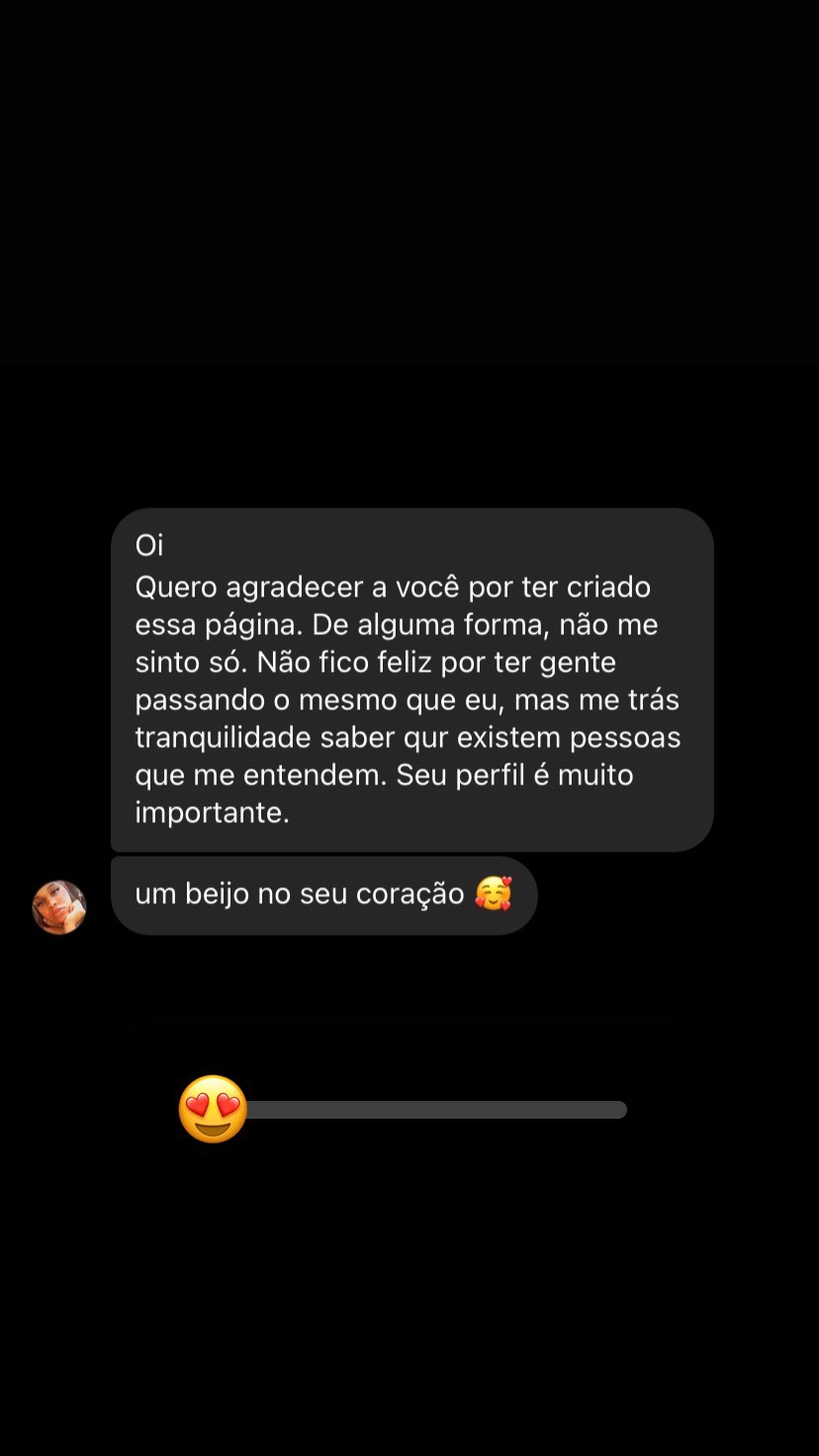 Print real de depoimento 4